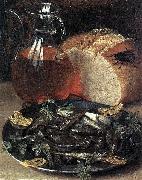 Georg Flegel Still-Life with Fish oil painting